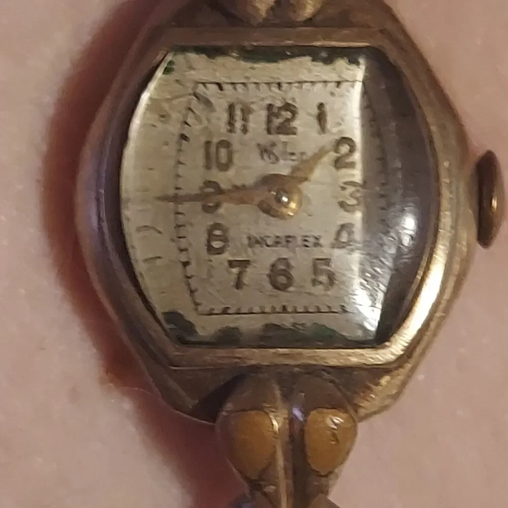 VTG Wyler Incaflex Watch AS-IS Repurpose For Parts
